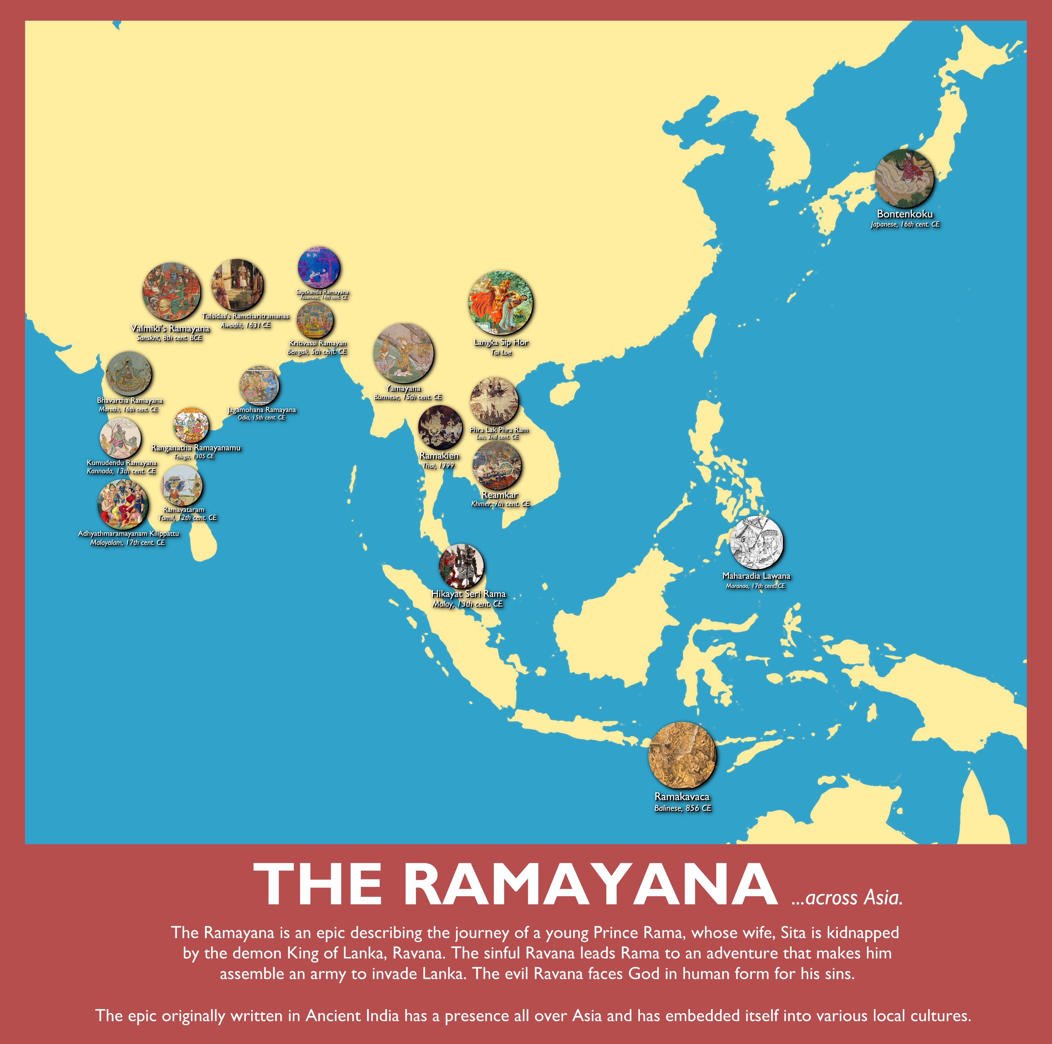 essay short ramayana story in english